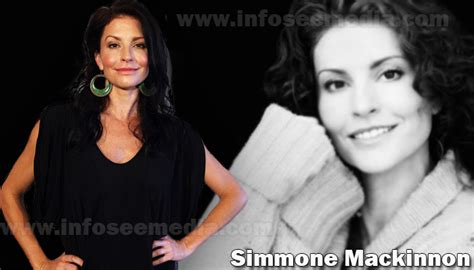 simmone jade mackinnon net worth|Simmone Jade Mackinnon